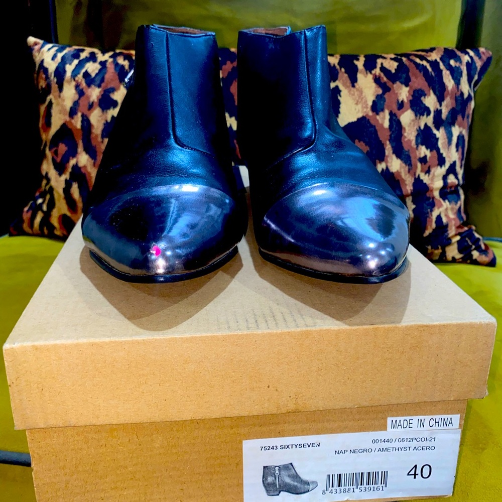Black Leather Boots